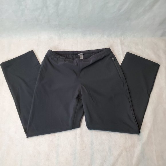 eddie bauer polar fleece lined pull on pants